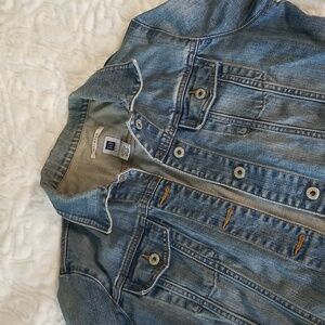 GAP FACTORY STRETCH DENIM JACKET